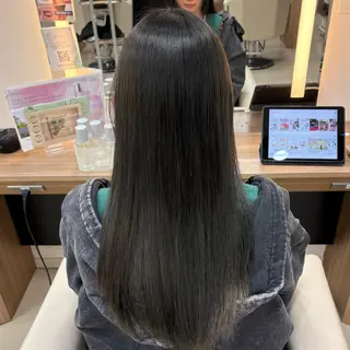 ロング カラー 赤み消しカラー🌿‬ 透明感/Hikariのヘアスタイル