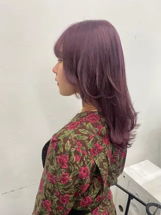 ロング カラー メンズ nico TOKYO 渋谷所属・ブリーチ　ハイトーン 特化🌈フジタハルキのヘアスタイル