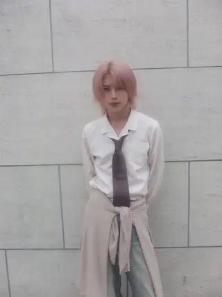 ショート カラー AIRA/ブリーチ ‪/透明感カラーのヘアスタイル