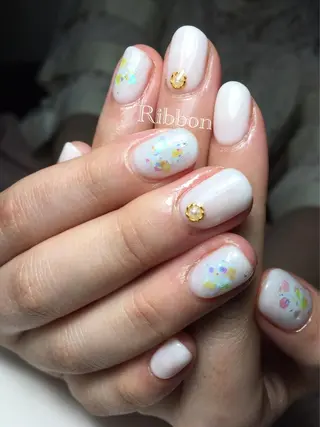 ネイル トップネイリスト Ribbon立川店のネイルデザイン
