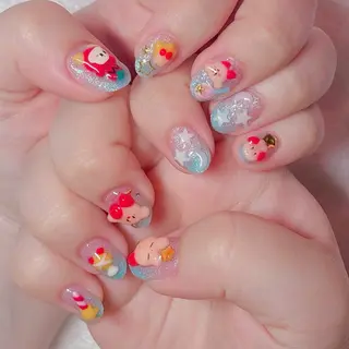 ネイル haleyume所属・shino🌟 痛ネイルのネイルデザイン