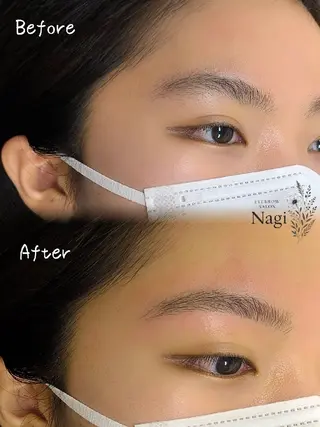 アイブロウ Eyebrow　Salon　Nagi所属・Eyebrow Nagiの眉毛・アイブロウイメージ