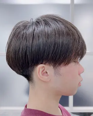 ショート カラー パーマ newi ナカノのヘアスタイル