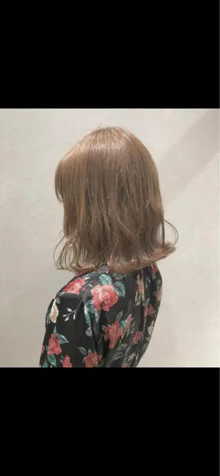 ミディアム カラー nakahara madokaのヘアスタイル