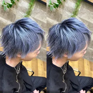 ショート カラー オージュアソムリエ DAIKI⭐️のヘアスタイル
