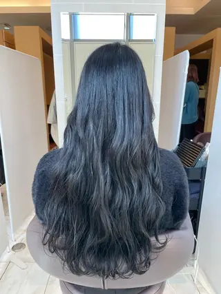 ロング 新籾 尚哉のヘアスタイル