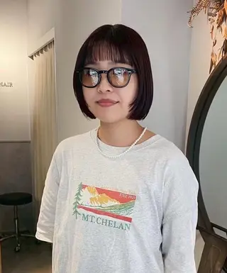 ショート 英語ok sohee ソヒ 305号室のヘアスタイル