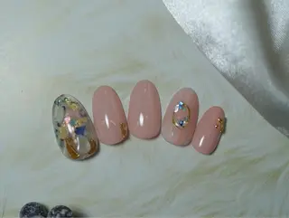 ショート カラー パーマ ヘアアレンジ メンズ キッズ ネイル マツエク・マツパ yuri kaのネイルデザイン