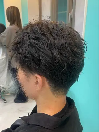 パーマ メンズ mana/髪質改善/ ヘアセット/パーマのヘアスタイル