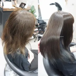 セミロング hair teria ryu 大塚のヘアスタイル