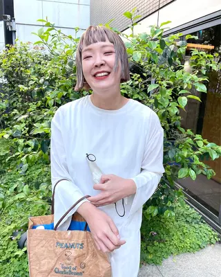 ミディアム カラー パーマ ヘアアレンジ メンズ キッズ ネイル マツエク・マツパ アイブロウ tatsumi/ボブ ウルフ/レイヤーのヘアスタイル