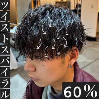 ミディアム 👑曲がる縮毛矯正 /パーマ👑ショウのヘアスタイル