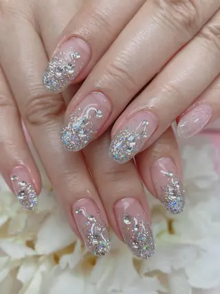 セミロング TAKAMATSU RINAのネイルデザイン