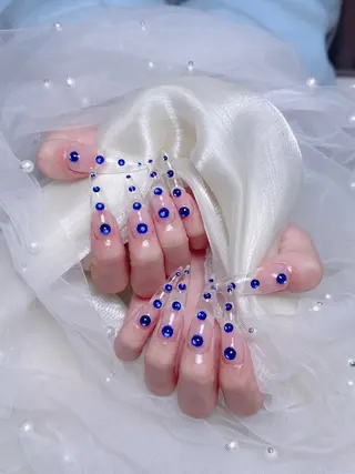 ネイル 🎀も ものネイルデザイン