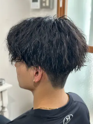 パーマ メンズ Snalyメンズ特化 スエハラのヘアスタイル