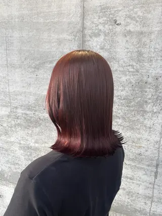 ミディアム alu所属・alu yuinaのヘアスタイル