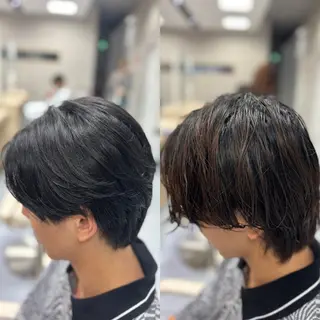 パーマ メンズ メンズ特化韓国風 パーマスタイル/りんのヘアスタイル