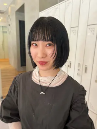 ショート カラー ボブ指名No.1/ ボブパーマ/ユキのヘアスタイル