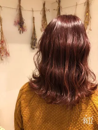 ミディアム カラー はだゆうき @hadadan08のヘアスタイル