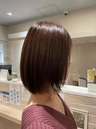 ミディアム カラー afloatkobe所属・美髪/髪質改善 川口凌弥のヘアスタイル