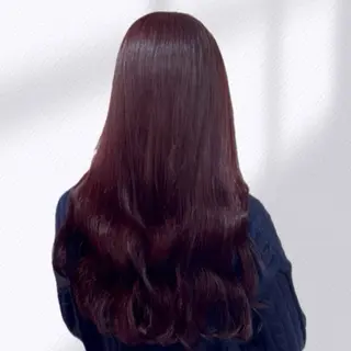 ロング ハイトーン/レイヤー カット/TAKEのヘアスタイル