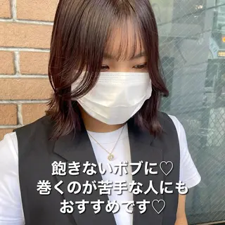ショート ボブヘアカット Rikapi❤️のヘアスタイル