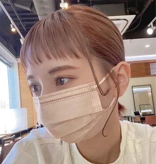 ミディアム カラー 🌱ボブ/レイヤー/ ベージュ/あやみ✨のヘアスタイル