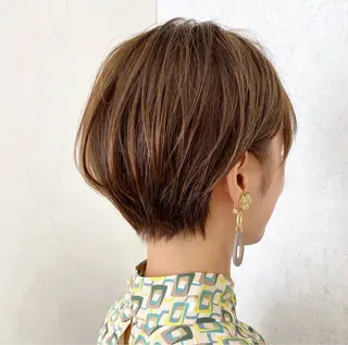 ショート HACO所属・山元 麻里のヘアスタイル