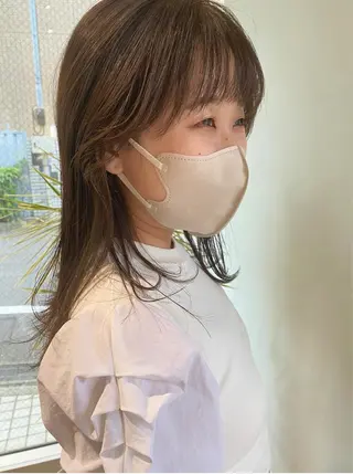 ミディアム カラー ✴︎まえた さやか✴︎のヘアスタイル