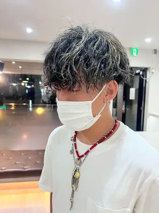 カラー パーマ メンズ 垢抜けのプロ🪄 honoのヘアスタイル