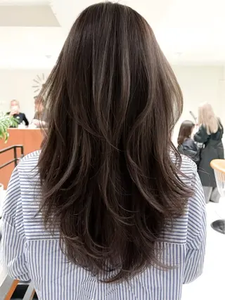 ロング 小顔ボブ jilblanカホのヘアスタイル