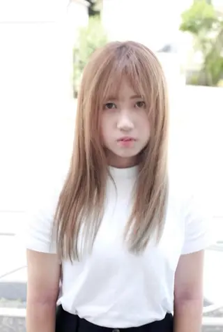 ロング 大西 カズマのヘアスタイル