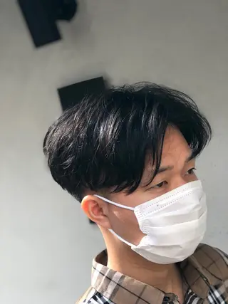 メンズ BELO福島所属・ツイストスパイラル 成林康平のヘアスタイル