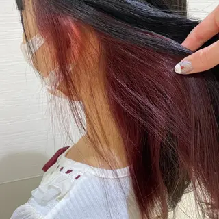 セミロング カラー 艶髪/ヘッドスパ/ メンズカット/りちかのヘアスタイル