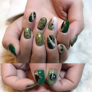 ネイル 東 千夏のネイルデザイン