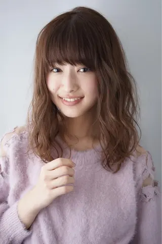 ロング カラー パーマ ヘアアレンジ 可愛いを作る神 ナオヒロのヘアスタイル