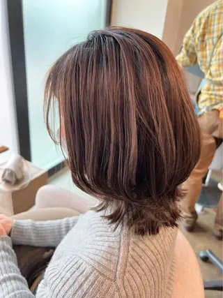ミディアム カラー HairRoom辻堂 Yuyama🕊のヘアスタイル
