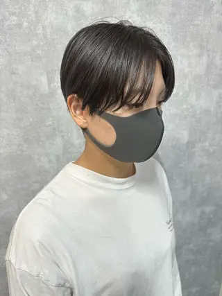 ショート C’LD hair  produce /シールドヘア所属・モテ髪/ボブ/ショー ト/アダチフウトのヘアスタイル