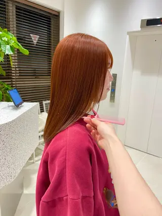 ミディアム 東京の技術を 京都で✂︎🕊️💖のヘアスタイル