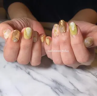 ネイル ﾈｲﾙﾙｰﾑﾘｯｶ 𝐦𝐚𝐲𝐮のネイルデザイン