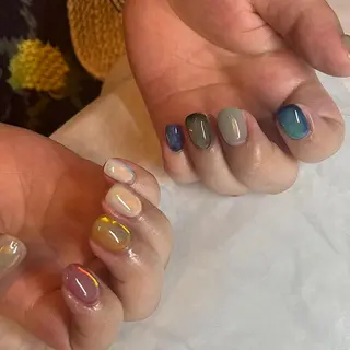 ネイル フリーランス¨̮⃝ ネイリストOKADAのネイルデザイン