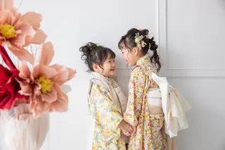 セミロング キッズ ヘアアレンジ Rarely  beautyのヘアスタイル