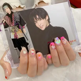 ネイル La neige* yuki 🥯🍑のネイルデザイン