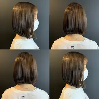 ショート カラー ヘアアレンジ 🦋韓国ヘア 坂本 菜摘🦋のヘアスタイル