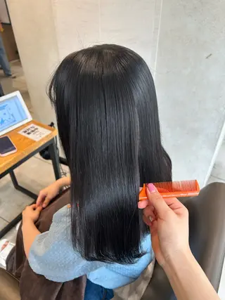 セミロング Francesca所属・ナチュラルカラー/ Ⓜ️めぐみのヘアスタイル