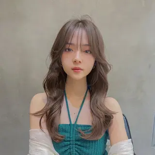 ロング カラー ⚜️ブリーチ× 透明感✨Hayatoのヘアスタイル