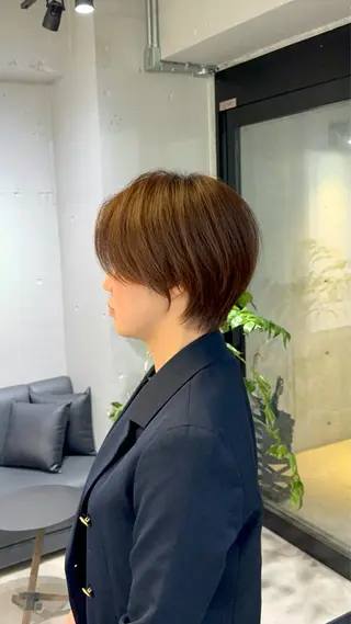 ショート nex the salon coall所属・🫧似合わせショート イシダ🫧のヘアスタイル