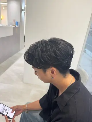 ショート 箕面/ボブ/ 髪質改善/加藤優眞のヘアスタイル