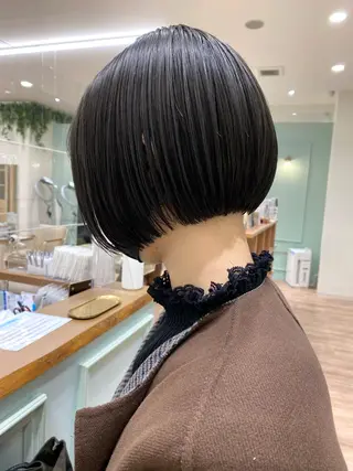 ショート ボブとパーマの達人 /美容室難民の方是非のヘアスタイル
