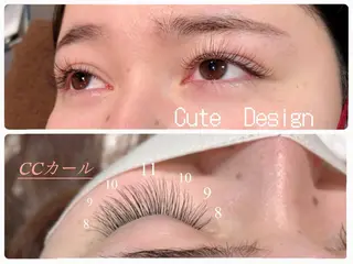 マツエク・マツパ chic　吉崎 翔子のマツエク・マツパデザイン